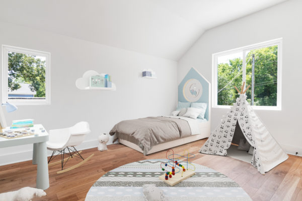 Virtuelles Home Staging eines Kinderzimmers nachher
